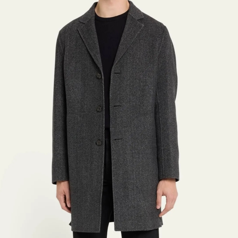 Theory Almec Overcoat Size Large NWT